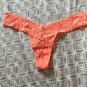 Victoria’s Secret, “The Lacie” thong panty.